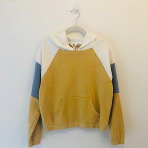 Macy's Pink Rose Colorblock Hoodie